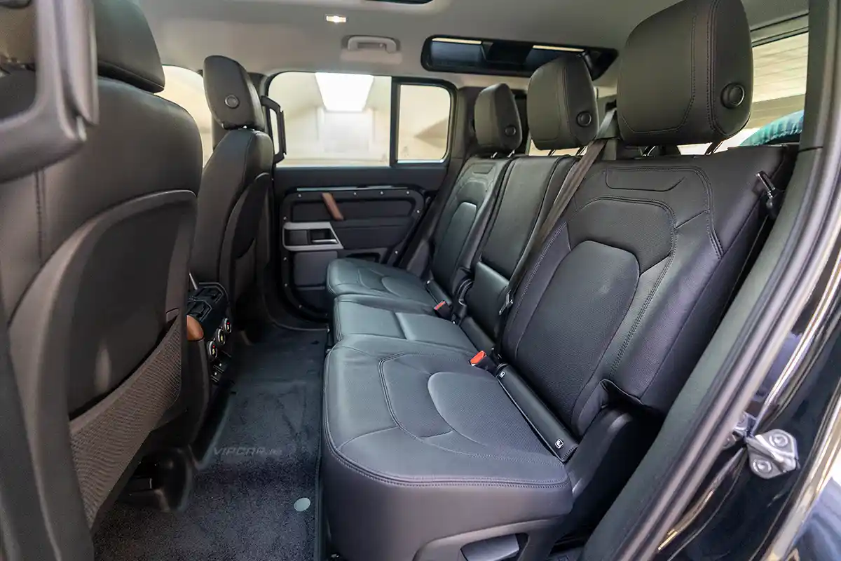 Land Rover Defender Interior Back Seats